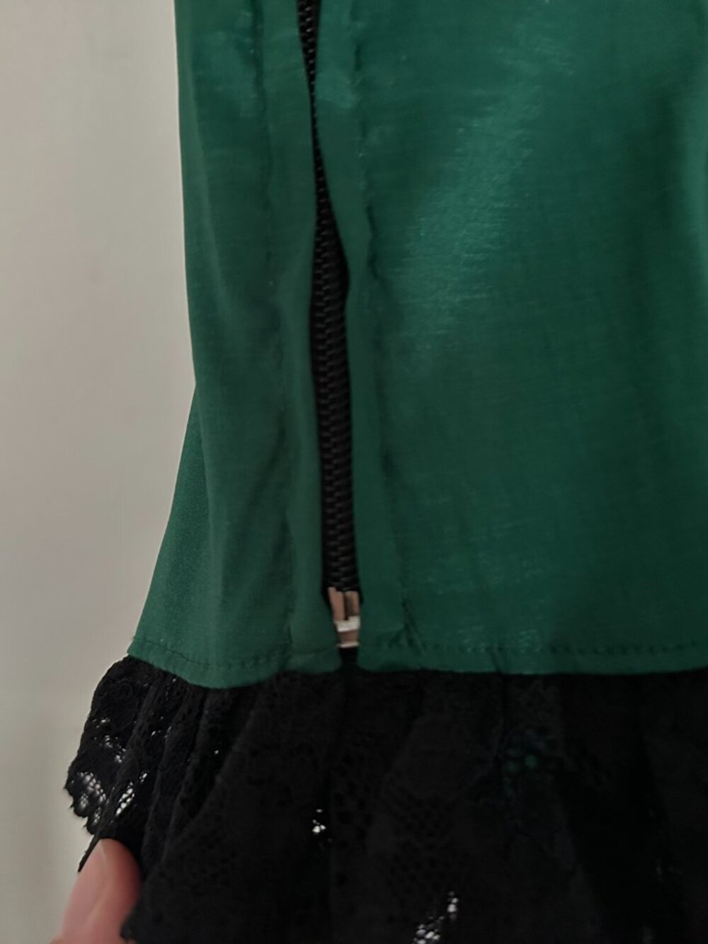 Dolls Kill Widow Gothic Elegance Lace Trim Corset Top Large - Picture 11 of 15